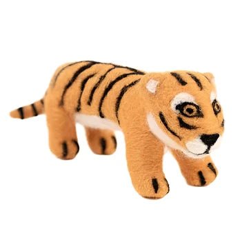 Felted Wool Tiger - A Thread of Hope Guatemalan Fair Trade