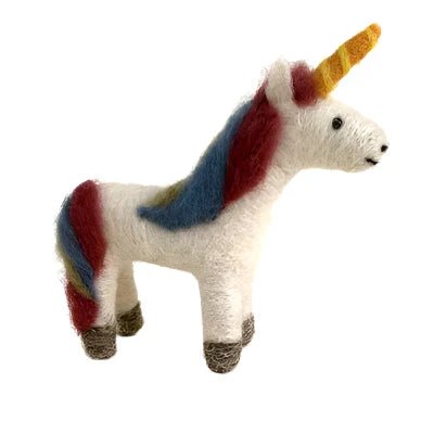 Felted Wool Unicorn - A Thread of Hope Guatemalan Fair Trade