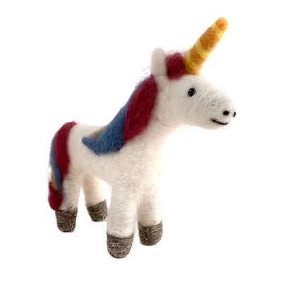 Felted Wool Unicorn - A Thread of Hope Guatemalan Fair Trade