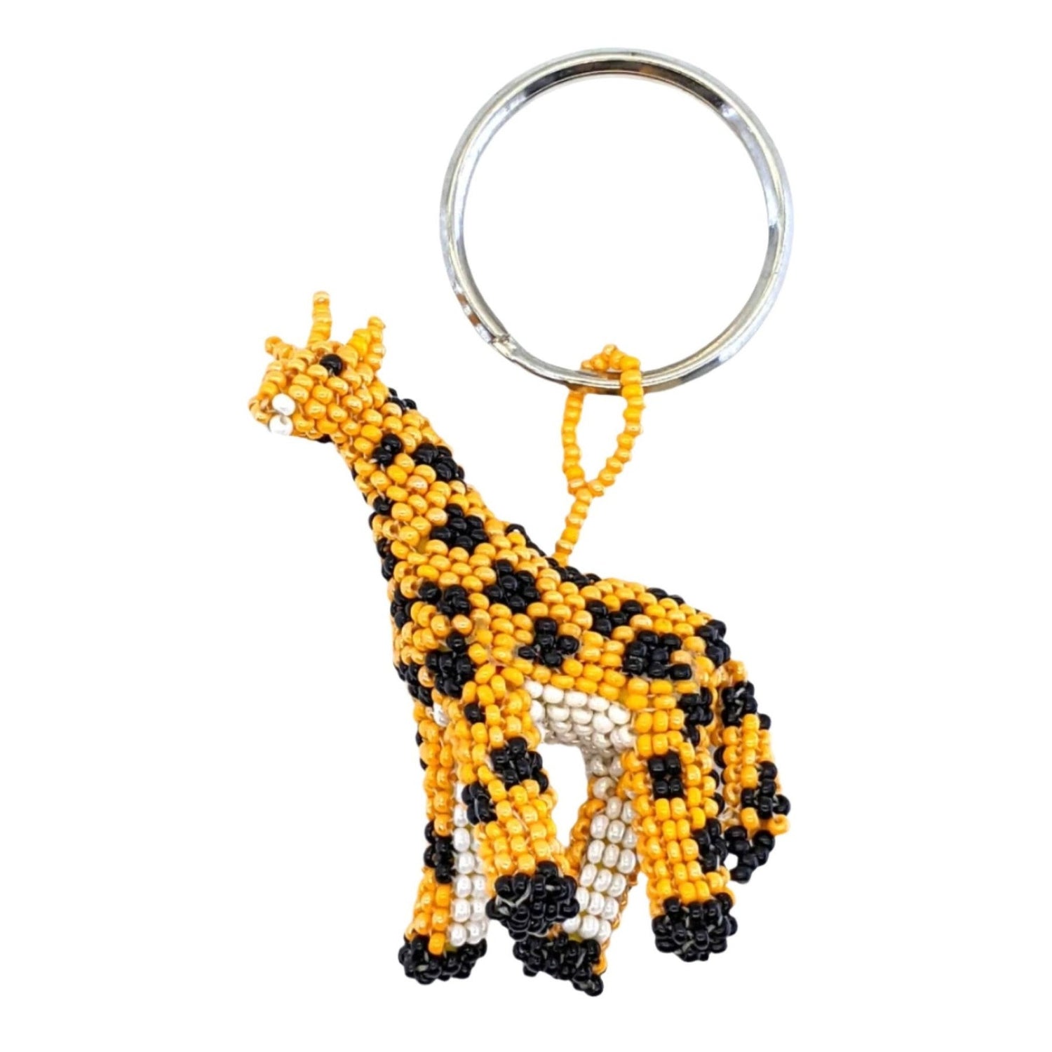 Giraffe Beaded Ornament - A Thread of Hope Guatemalan Fair Trade