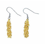 Gold DNA Beaded Earrings - A Thread of Hope Guatemalan Fair Trade