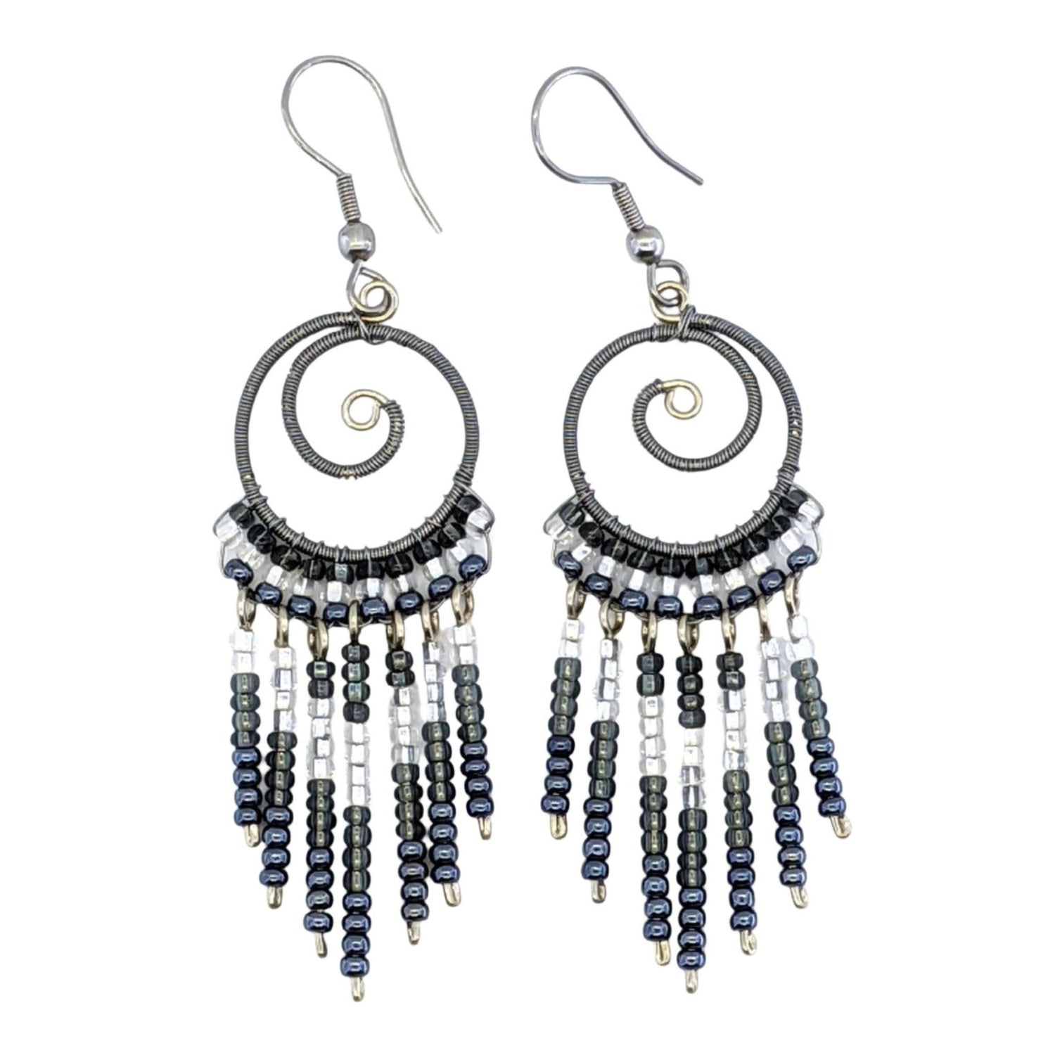 Grays Adriana Beaded Earrings - A Thread of Hope Guatemalan Fair Trade