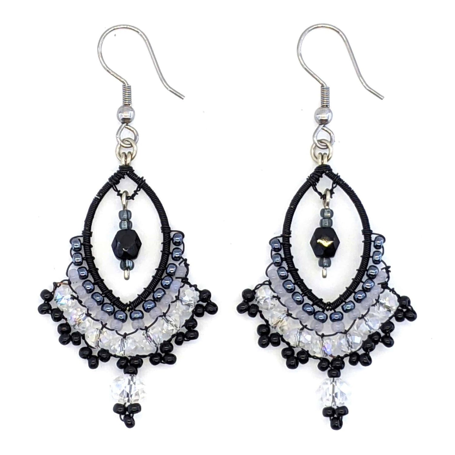 Grays Catarina Beaded Earrings - A Thread of Hope Guatemalan Fair Trade