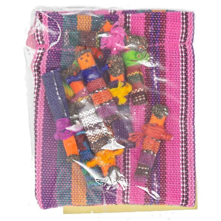 Guatemalan Worry Dolls - Set of 10 Small - A Thread of Hope Guatemalan Fair Trade