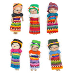 Guatemalan Worry Dolls - Set of 6 - A Thread of Hope Guatemalan Fair Trade