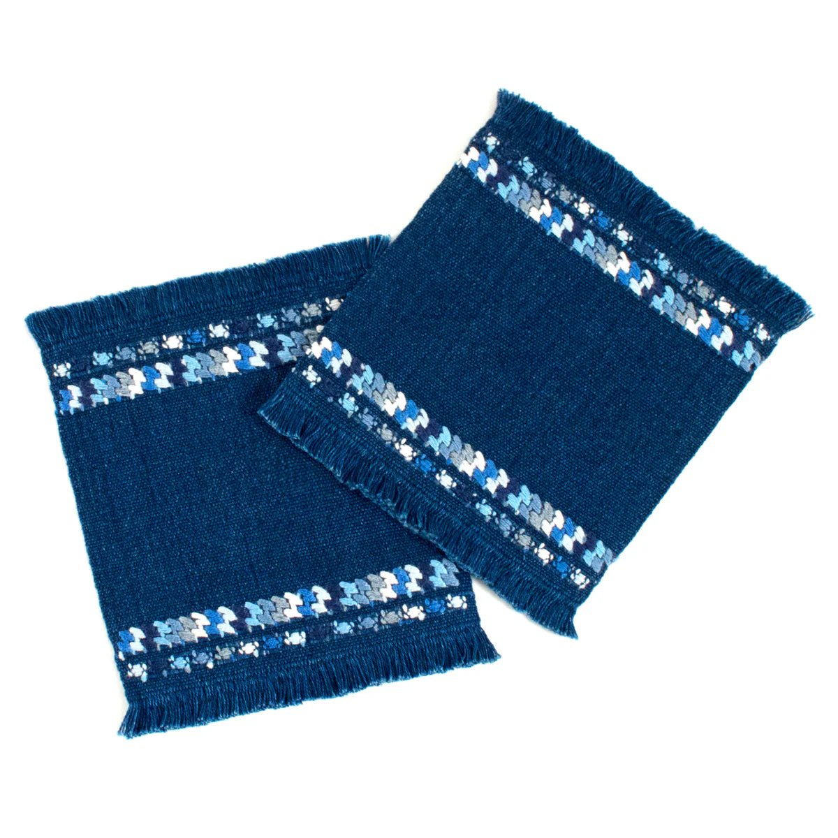 Handwoven Brocade Coaster, set of 2 - A Thread of Hope Guatemalan Fair Trade