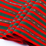 Holiday Jaspe Table Runner with Gold - A Thread of Hope Guatemalan Fair Trade