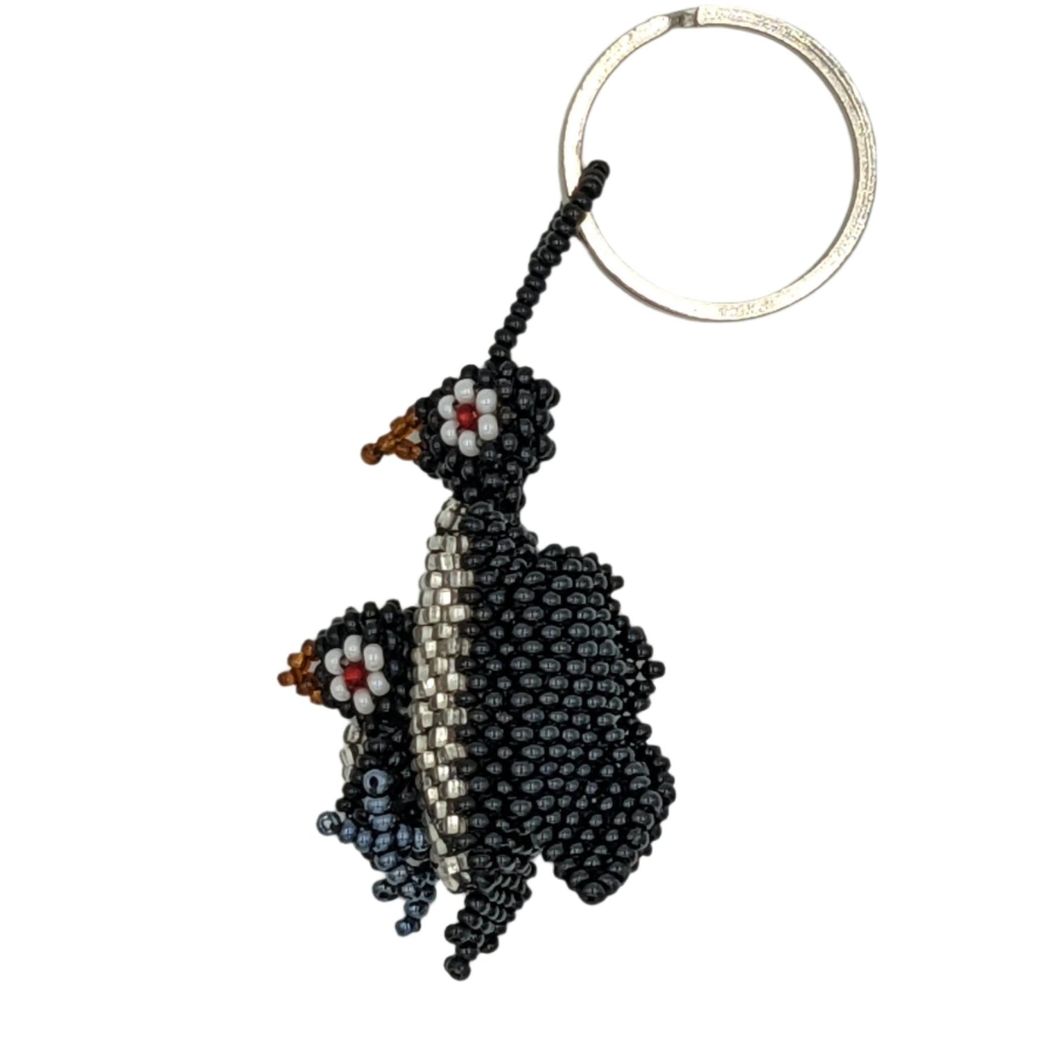 King Penguin and Baby Beaded Ornament - A Thread of Hope Guatemalan Fair Trade