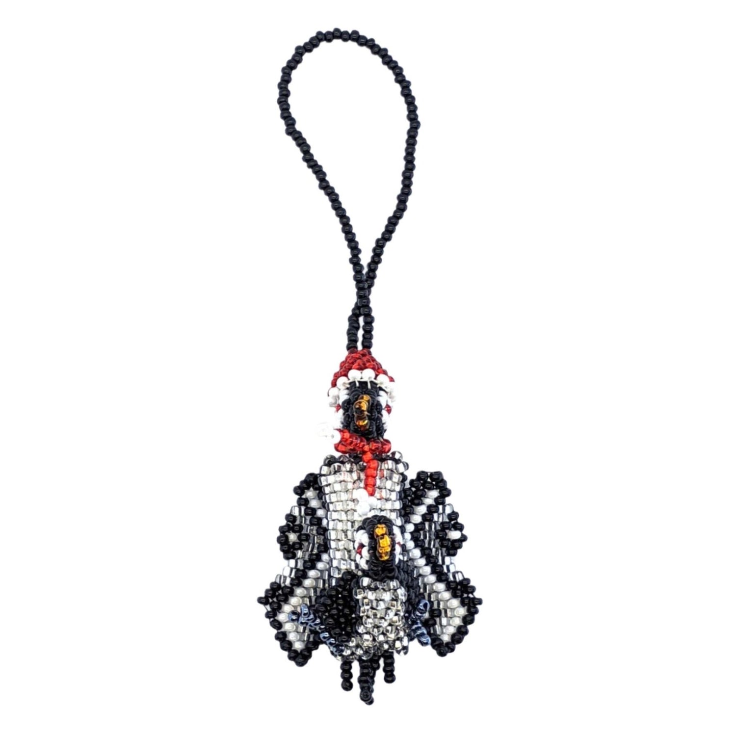 King Penguin with Baby Beaded Holiday Ornament - A Thread of Hope Guatemalan Fair Trade