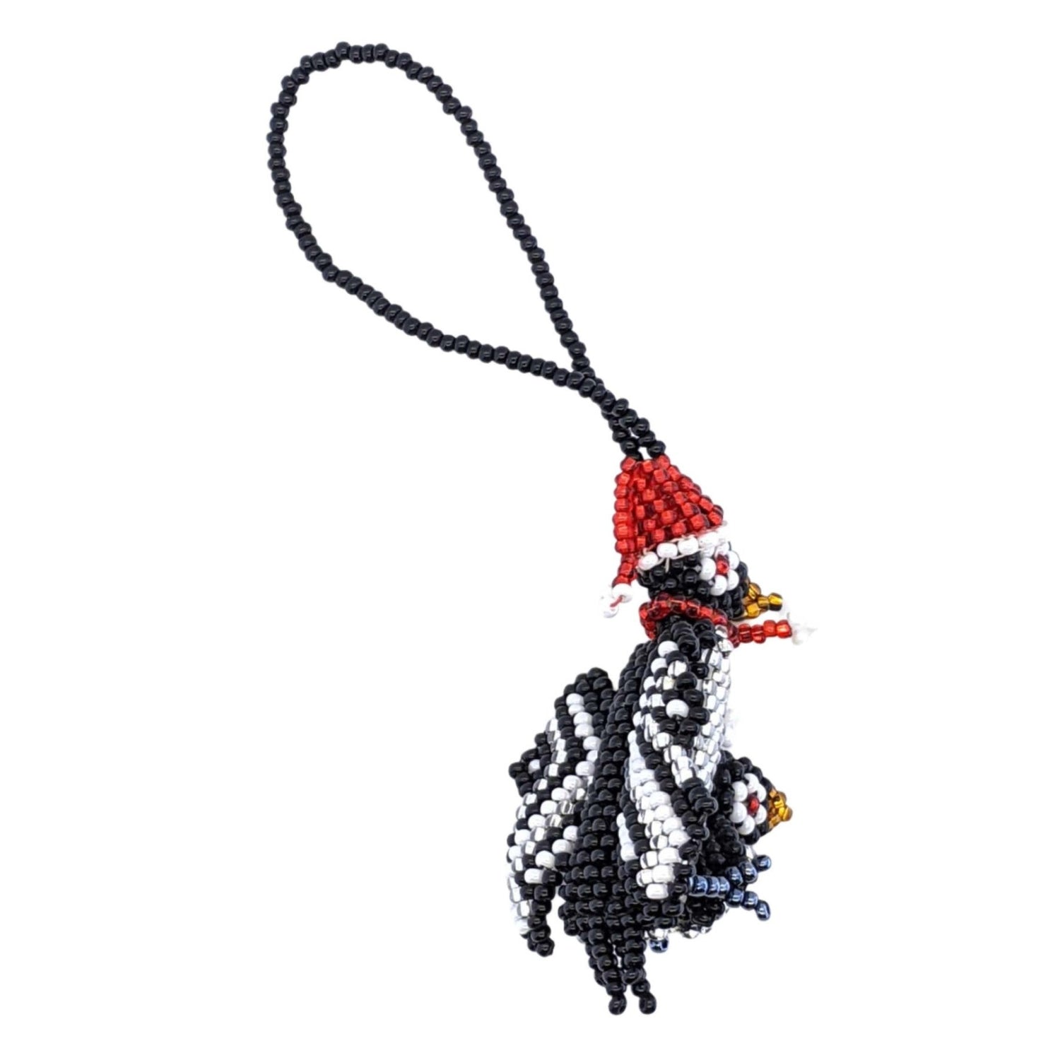 King Penguin with Baby Beaded Holiday Ornament - A Thread of Hope Guatemalan Fair Trade