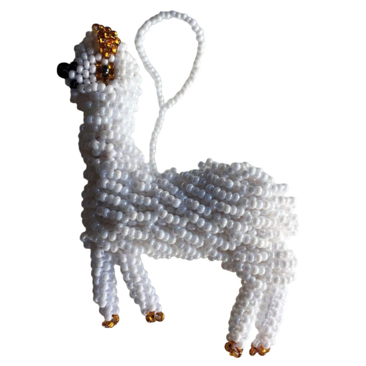 Llama Beaded Ornament - A Thread of Hope Guatemalan Fair Trade