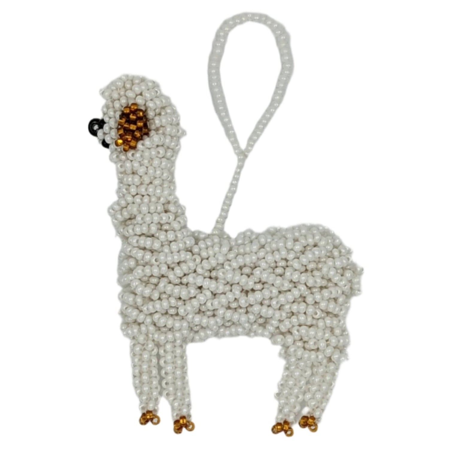 Llama Beaded Ornament - A Thread of Hope Guatemalan Fair Trade