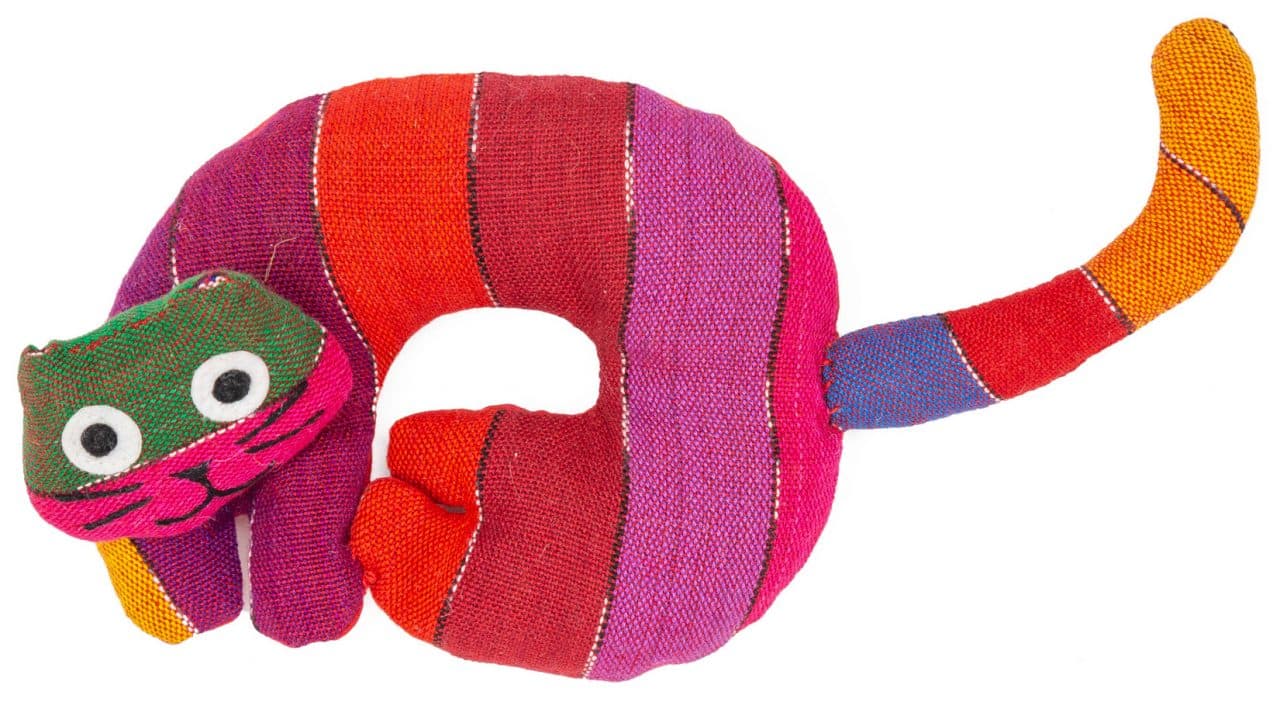 Microwavable Spiced Trivet - Kitty Cat - A Variety of Colors - A Thread of Hope Guatemalan Fair Trade