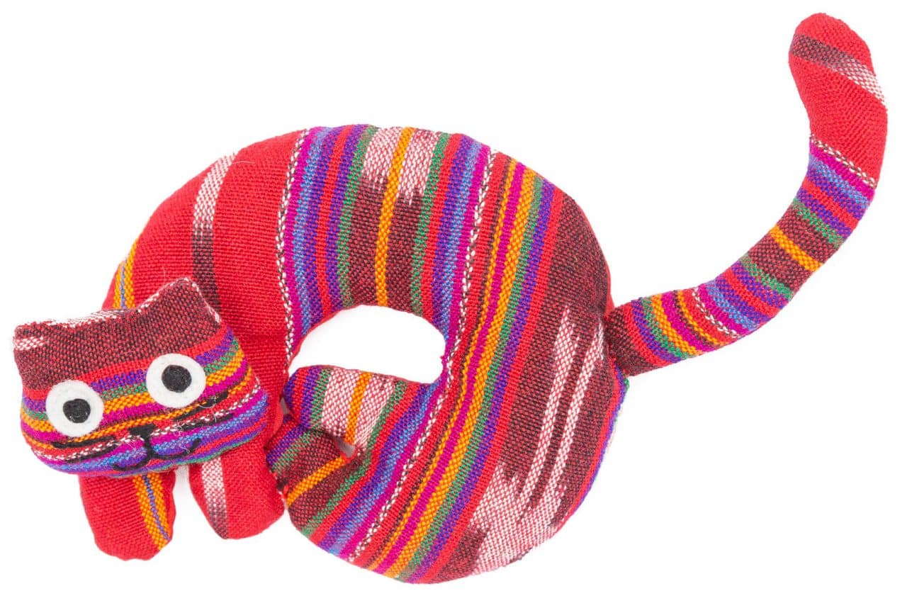 Microwavable Spiced Trivet - Kitty Cat - A Variety of Colors - A Thread of Hope Guatemalan Fair Trade