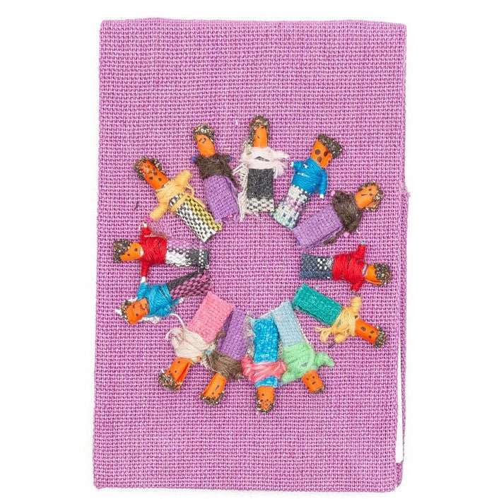 Mini Worry Doll Notepad - A Thread of Hope Guatemalan Fair Trade