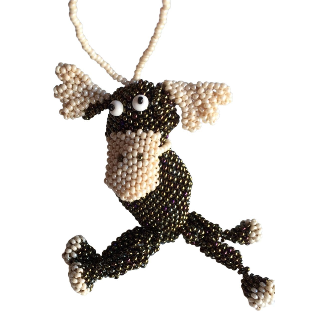 Moose Beaded Ornament - A Thread of Hope Guatemalan Fair Trade