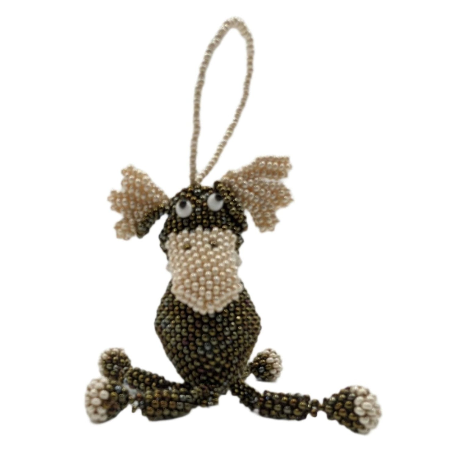 Moose Beaded Ornament - A Thread of Hope Guatemalan Fair Trade