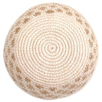 Natural Cotton Kippah (Yarmulke) - A Thread of Hope Guatemalan Fair Trade