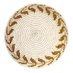 Natural Cotton Kippah (Yarmulke) - A Thread of Hope Guatemalan Fair Trade