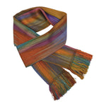 New Autumn Lightweight Bamboo Handwoven Scarf 8 x 68 - A Thread of Hope Guatemalan Fair Trade