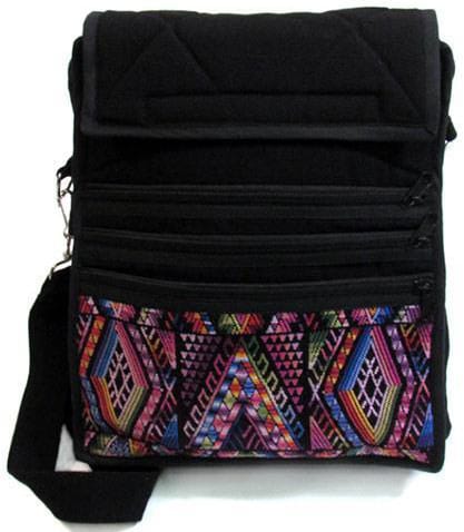 Organizing Shoulder Bag - Large - A Thread of Hope Guatemalan Fair Trade