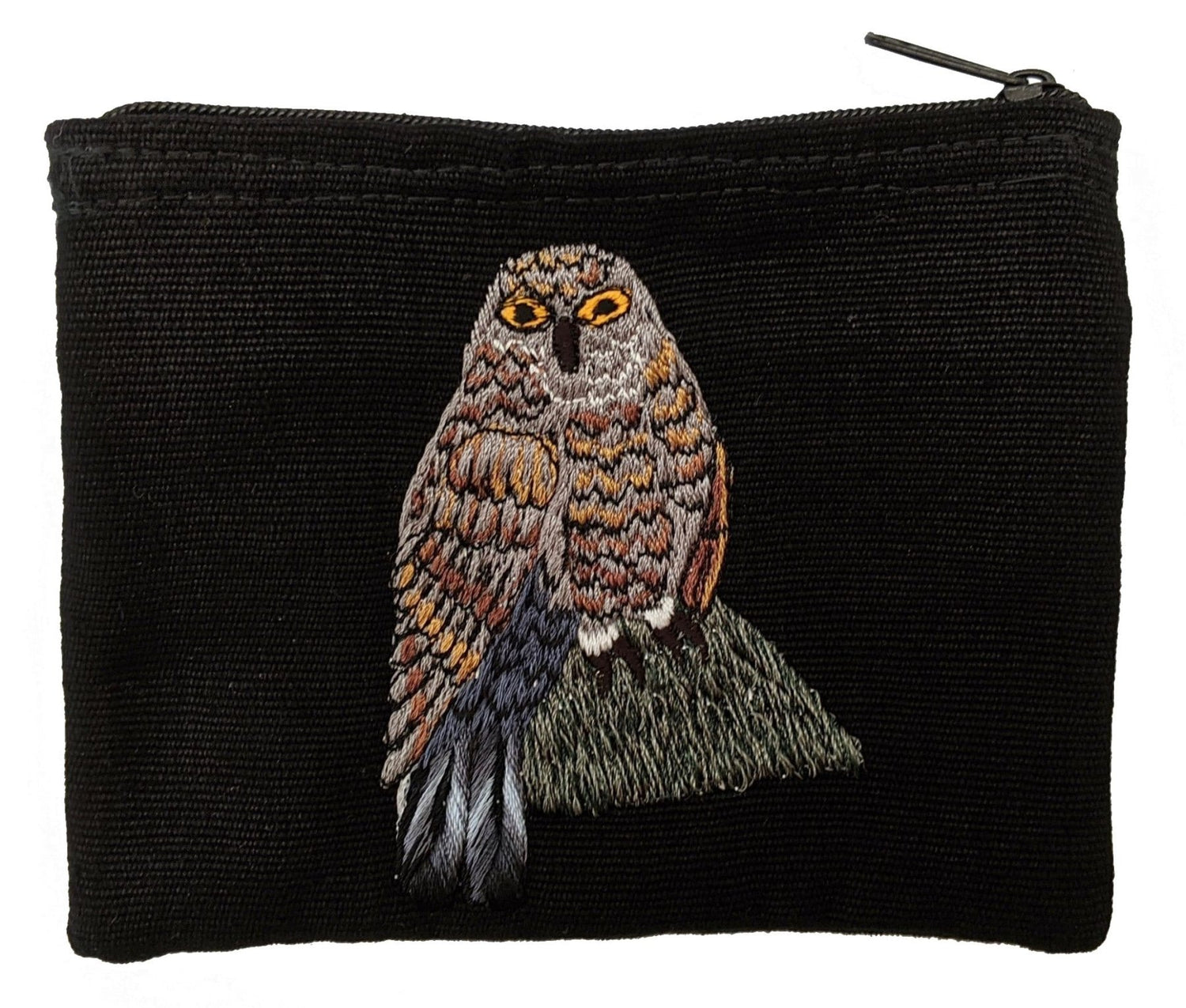 Owl Thread Painted Cotton Coin Purse - A Thread of Hope Guatemalan Fair Trade