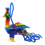 Peacock Beaded Ornament - A Thread of Hope Guatemalan Fair Trade