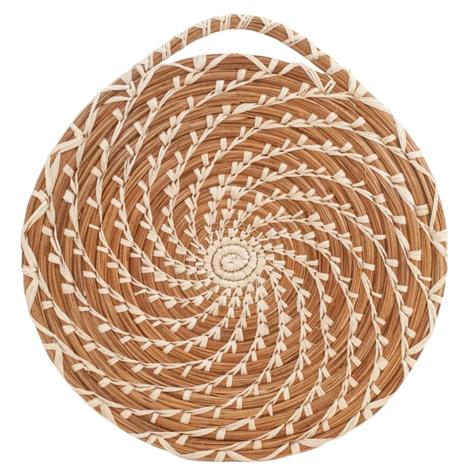 Pine Needle Hanging Trivet - A Thread of Hope Guatemalan Fair Trade