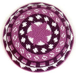 Purple Monochromatic Kippah (Yarmulke) - A Thread of Hope Guatemalan Fair Trade