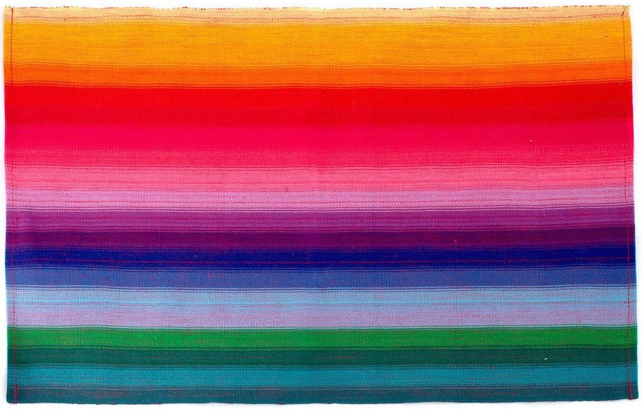 Rainbow Placemat - A Thread of Hope Guatemalan Fair Trade