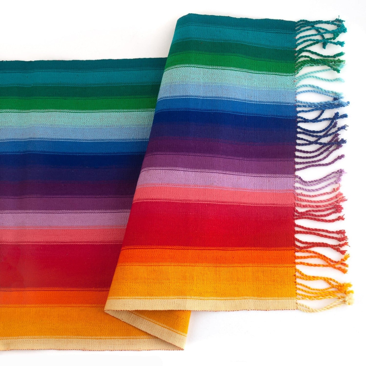 Rainbow Table Runner - A Thread of Hope Guatemalan Fair Trade