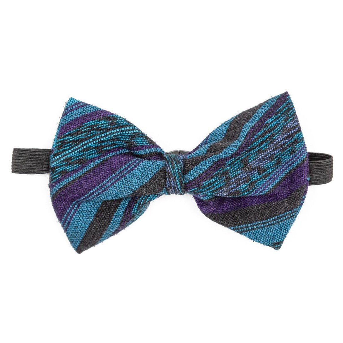 Recycled Corte Bow Tie - A Thread of Hope Guatemalan Fair Trade