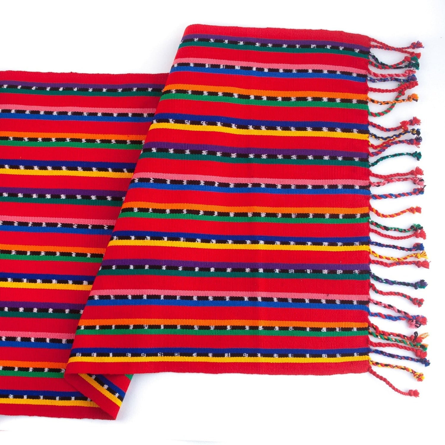 Red Solola Table Runner - A Thread of Hope Guatemalan Fair Trade