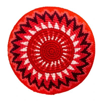 Reds Jewel Tone Kippah (Yarmulke) - A Thread of Hope Guatemalan Fair Trade