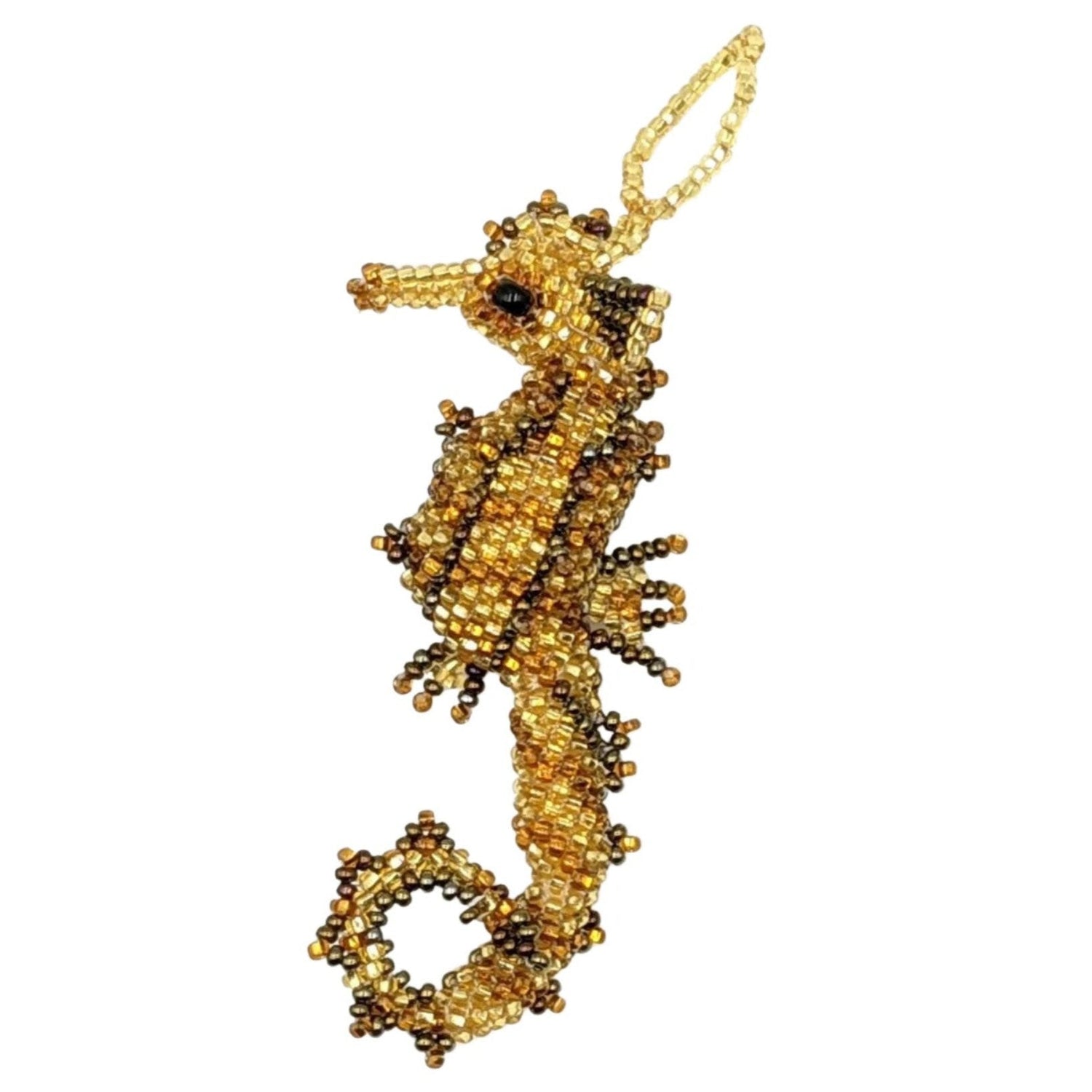 Seahorse Beaded Ornament - A Variety of Colors - A Thread of Hope Guatemalan Fair Trade