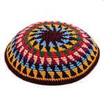 Terracotta Kippah (Yarmulke) - A Thread of Hope Guatemalan Fair Trade