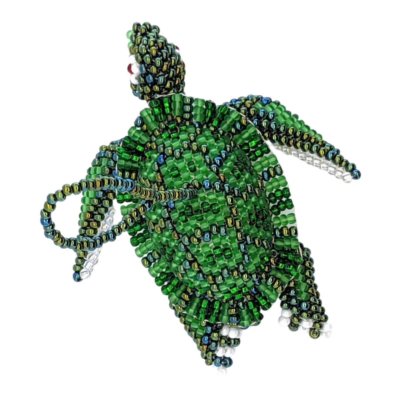 Turtle Beaded Ornament - A Variety of Colors - A Thread of Hope Guatemalan Fair Trade