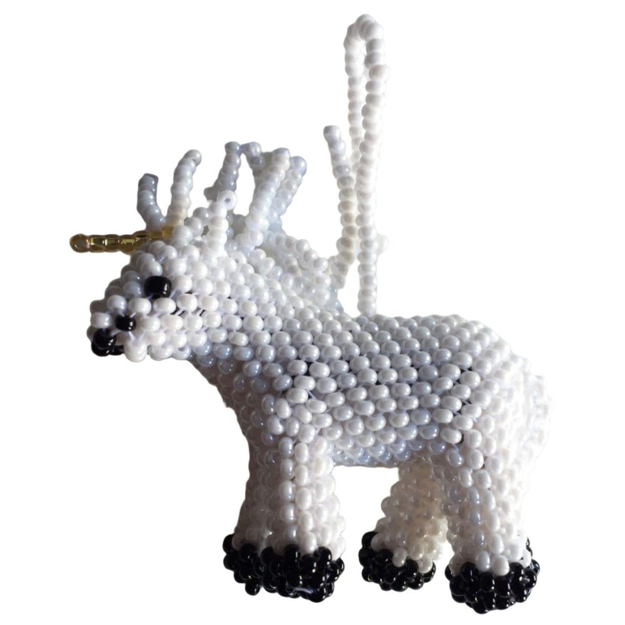 Unicorn Beaded Ornament - A Thread of Hope Guatemalan Fair Trade