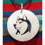 Wolf Coco Spirit Hand - Carved Coconut Shell Necklace - A Thread of Hope Guatemalan Fair Trade