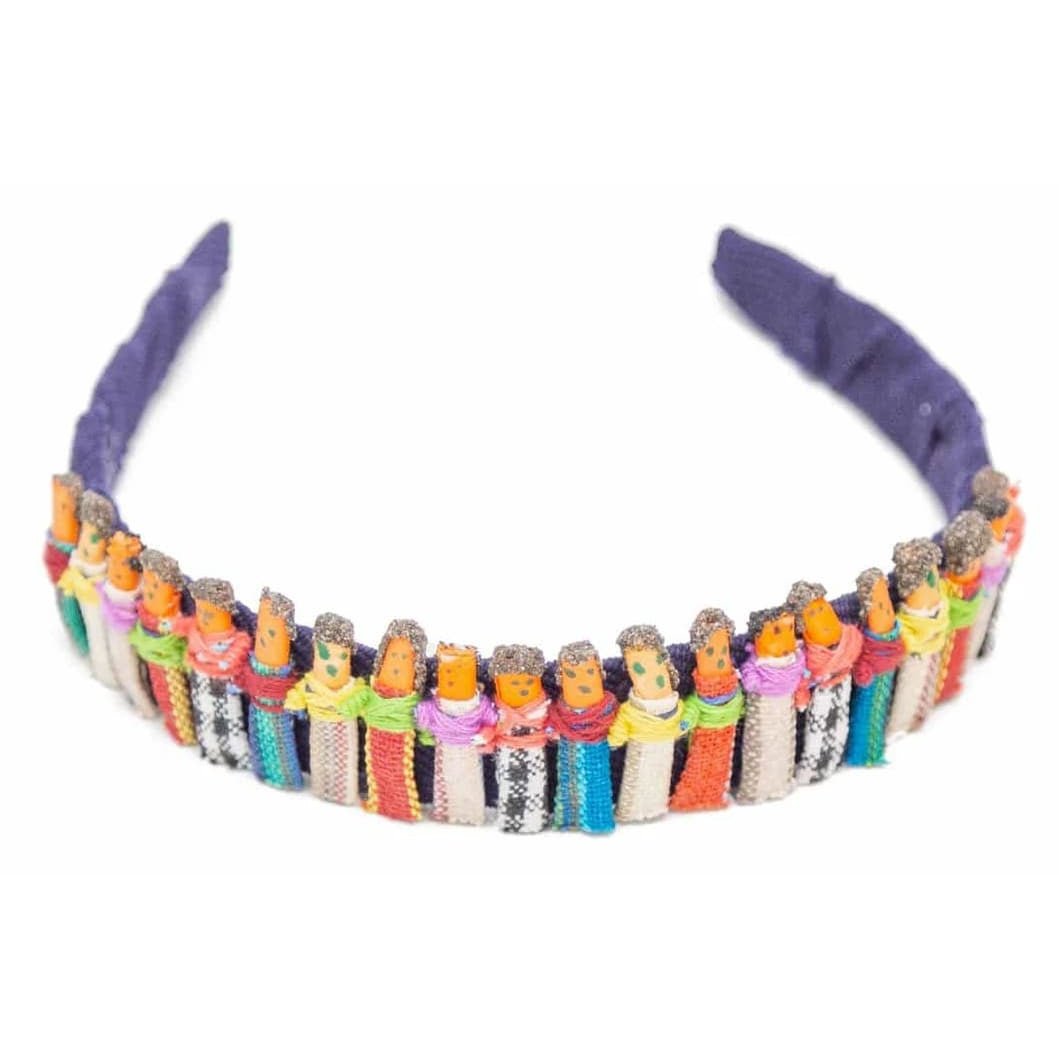 Worry Doll Headband - A Thread of Hope Guatemalan Fair Trade