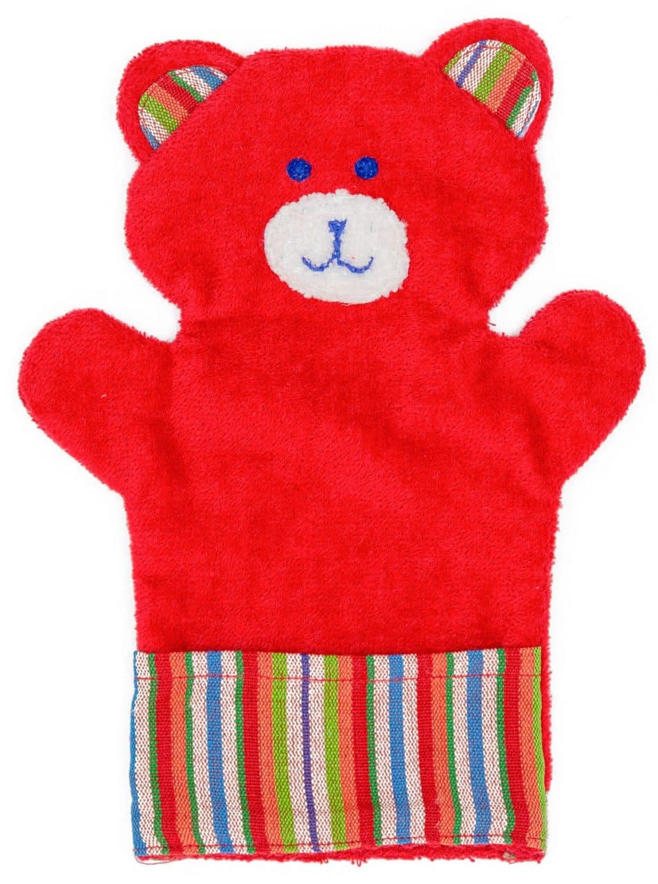 Puppet Washcloth - Bear - A Variety of Colors