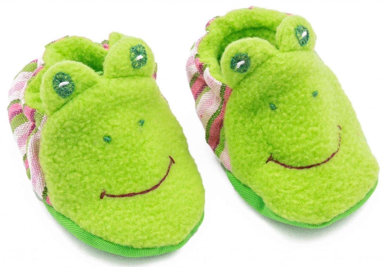 Baby Booties - Frog - A Variety of Colors