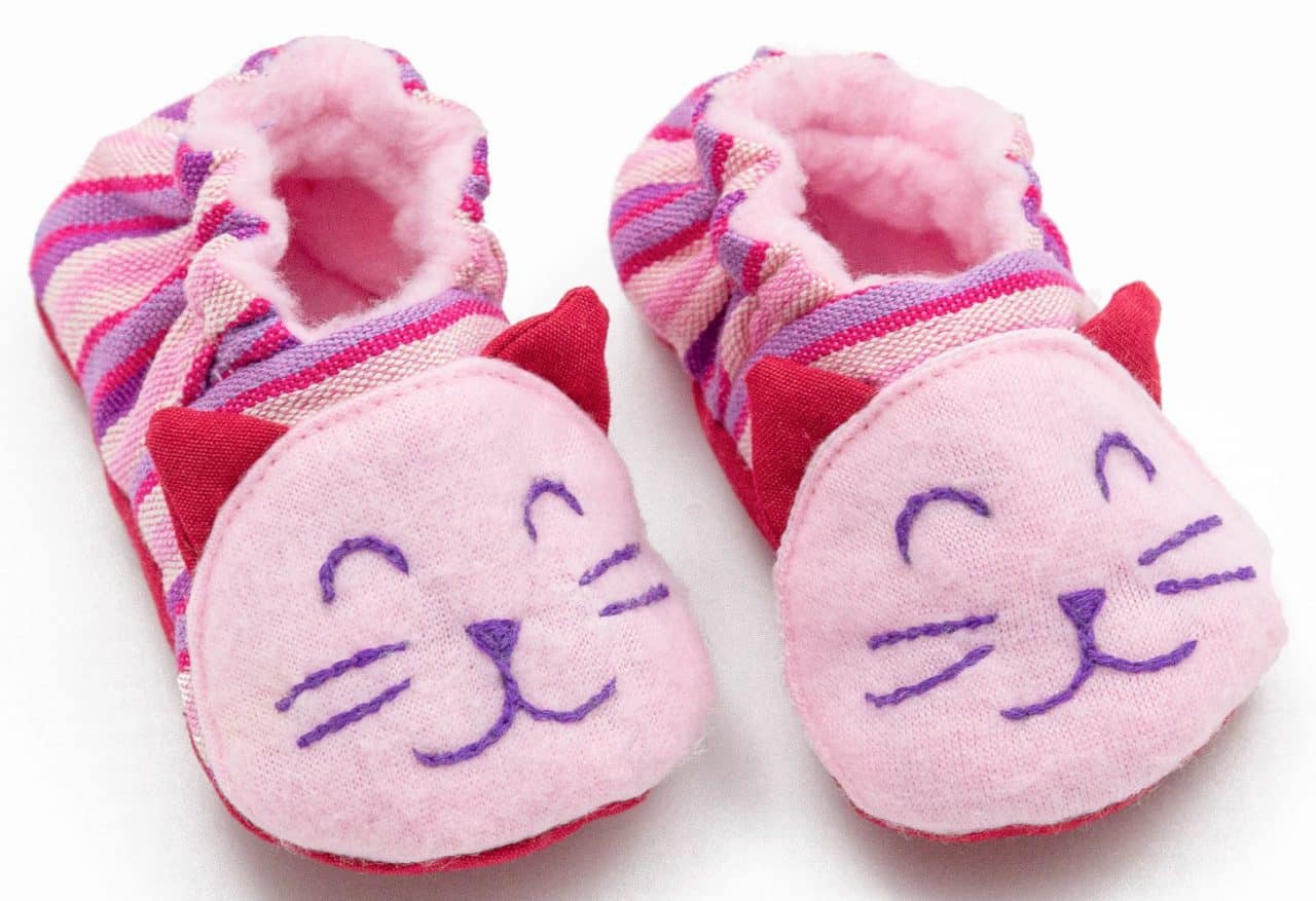 Baby Booties - Kitty - A Variety of Colors