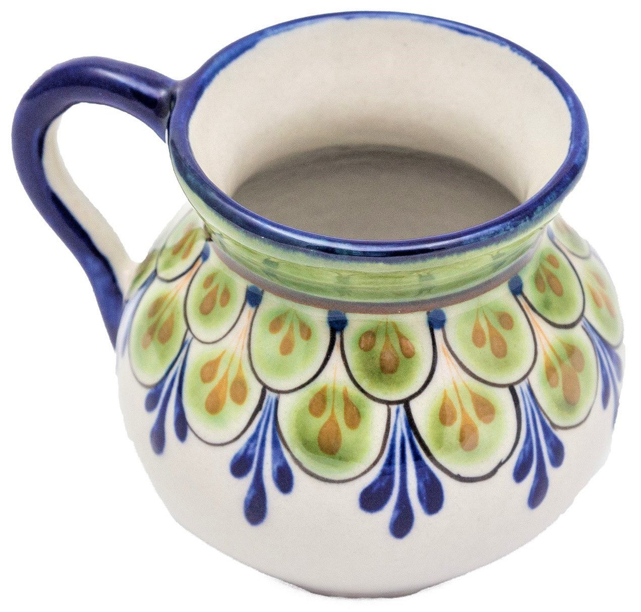 Hand-Painted Stoneware Mug - A Variety of Colors