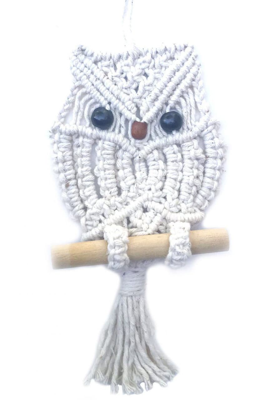 Macrame Owl Ornament