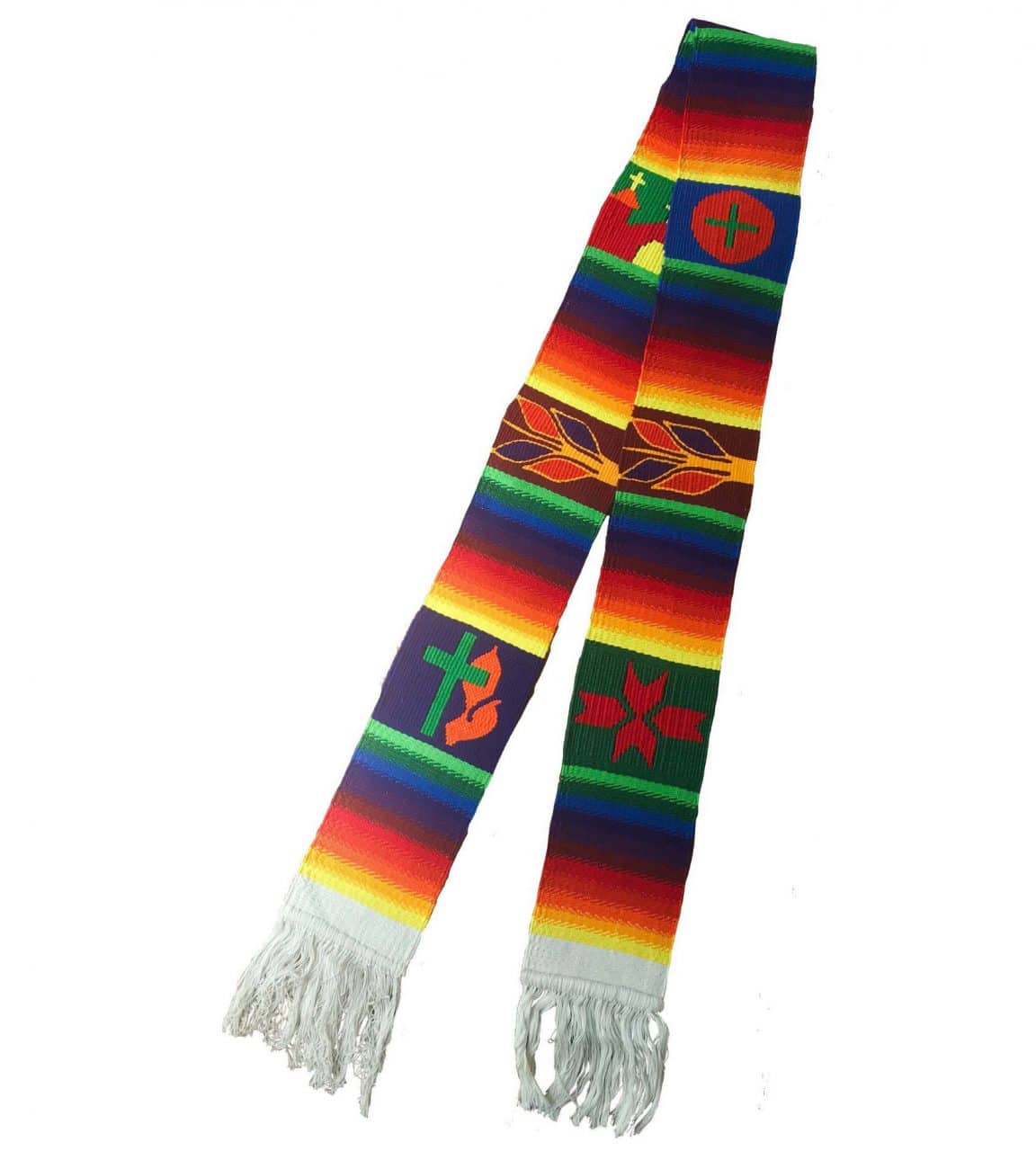 Tapestry Stole - Rainbow (Pentecost)