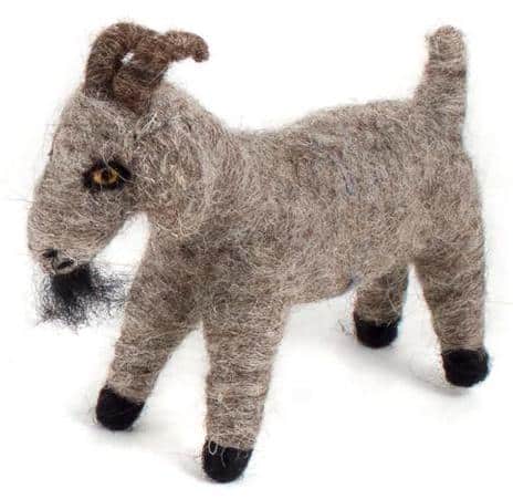 Felted Wool Goat