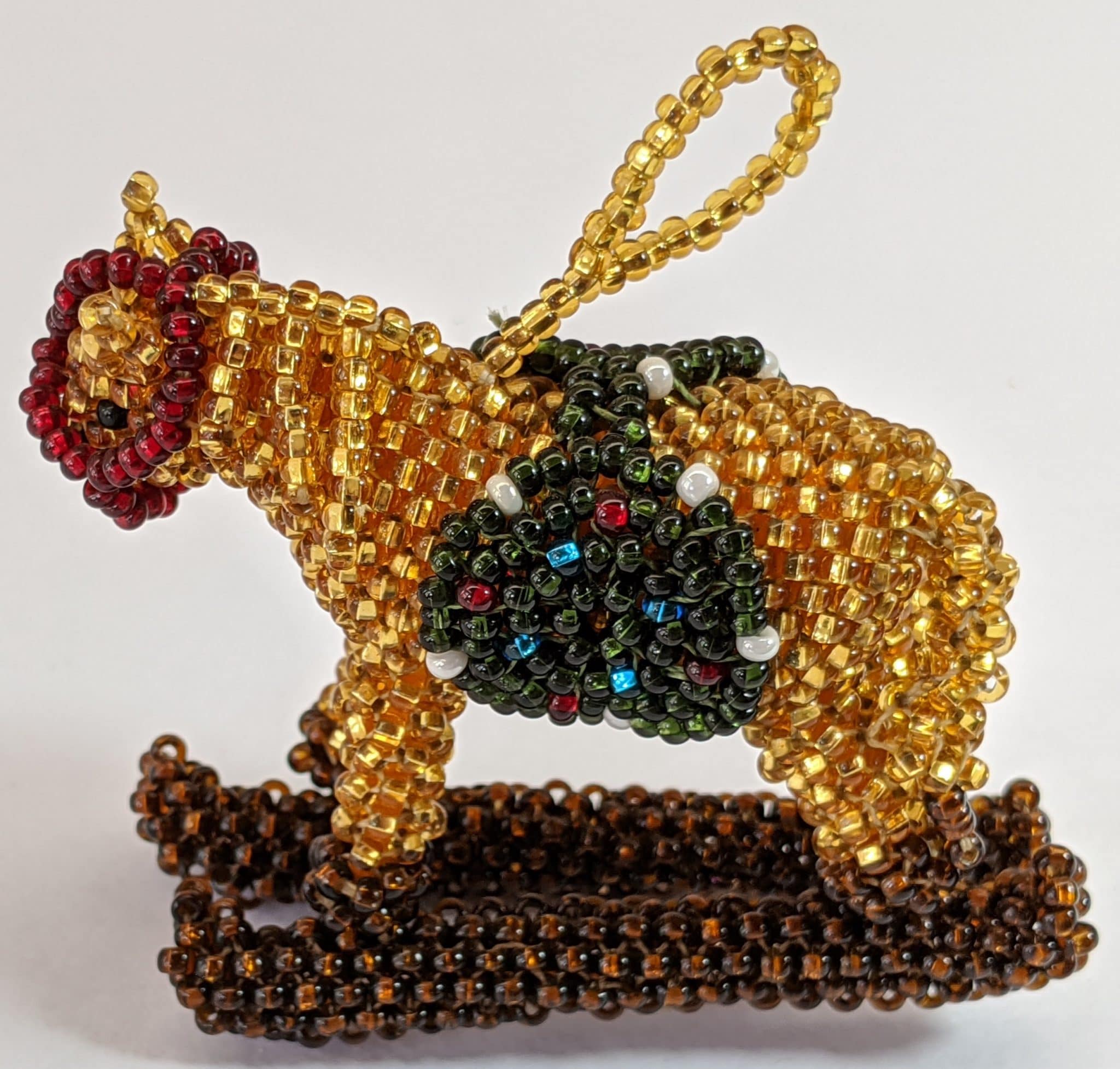 Rocking Horse Beaded Ornament
