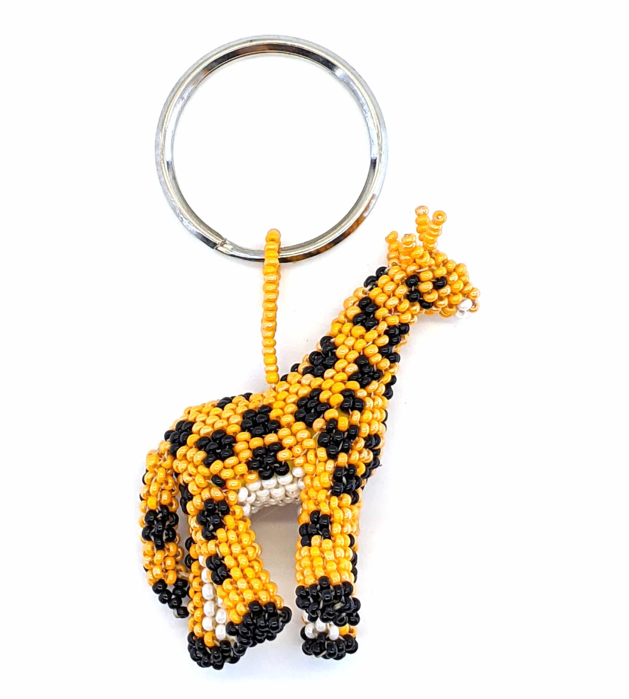 Giraffe Beaded Ornament