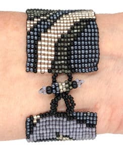 Grays Art Nouveau Beaded Bracelet 